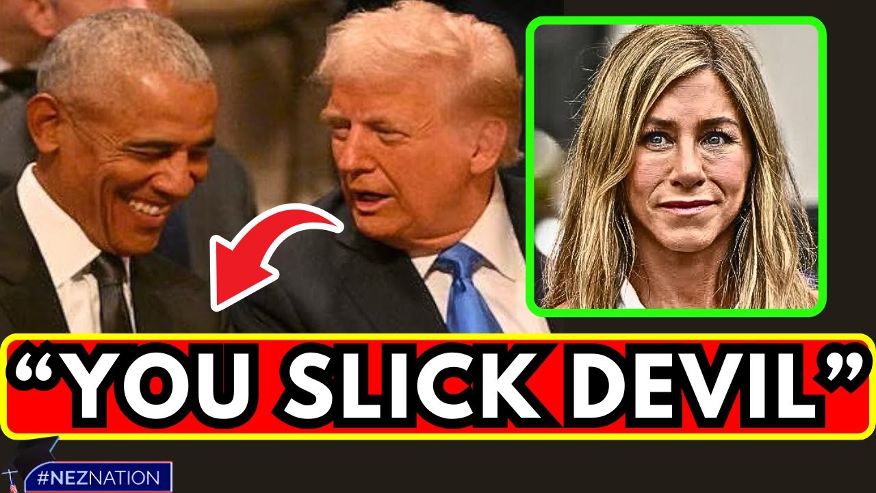 I'M CONVINCED After Watching THIS Obama & Jennifer Aniston Rumors are JUSTIFIED!