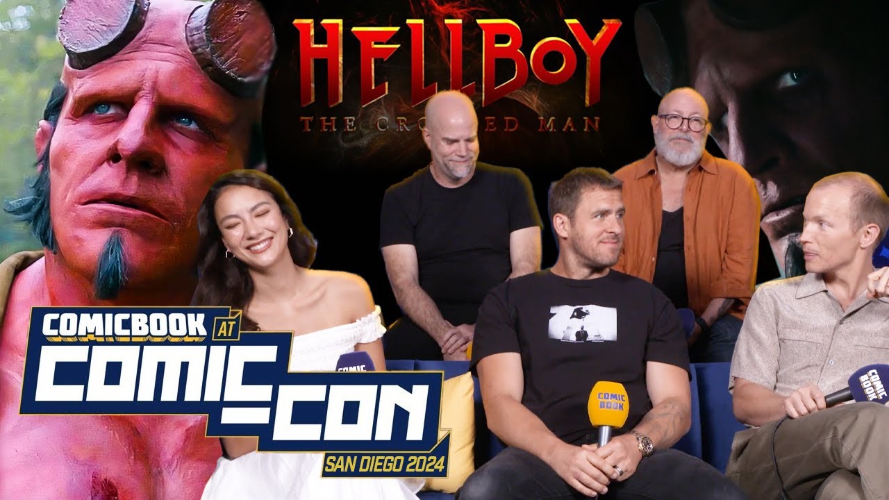 Making A Rated-R Hellboy! Hellboy:The Crooked Man Cast Interview - San Diego Comic-Con 2024