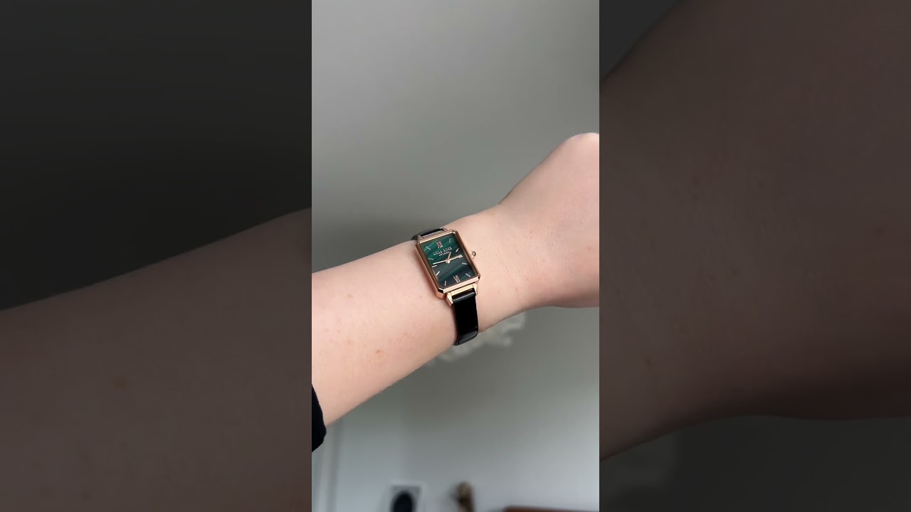 How to style a malachite textured watch!