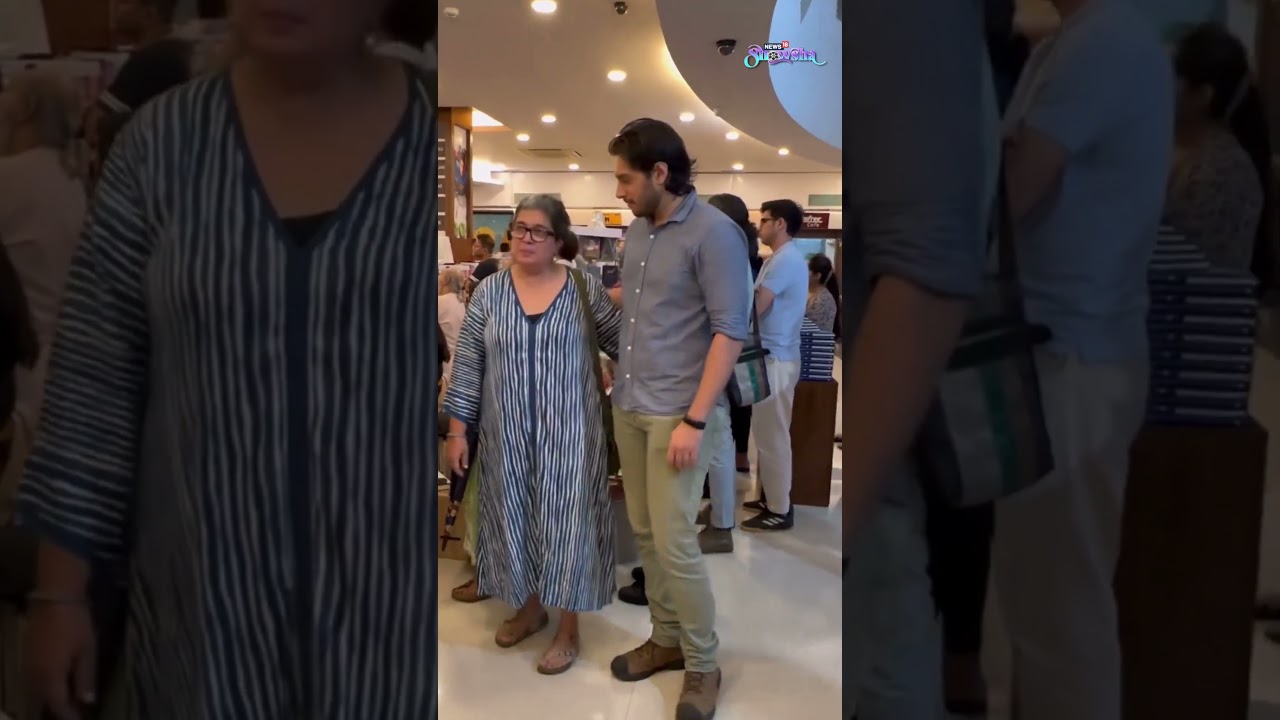 Aamir Khan's Ex Wife Reena Dutta Makes a Rare Appearance With Son Junaid Khan | #shortvideo