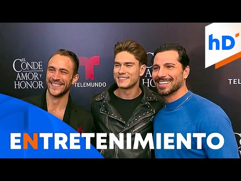 El Conde: Amor y Honor: Elenco se reúne para el estreno | hoyDía | Telemundo