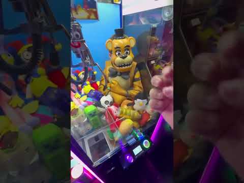 SECRET GOLDEN PRIME Inside Claw Machine 😧 #shorts #clawmachine #arcade #prime