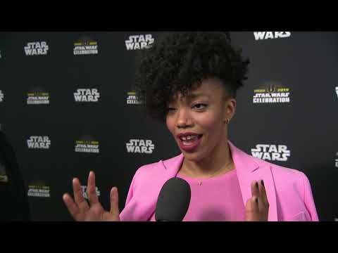 Star Wars: The Rise of Skywalker: Naomi Ackie "Jannah" Movie Interview | ScreenSlam