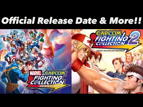 Marvel vs Capcom Collection Official Release Date + Capcom Fighting Collection 2 Announced