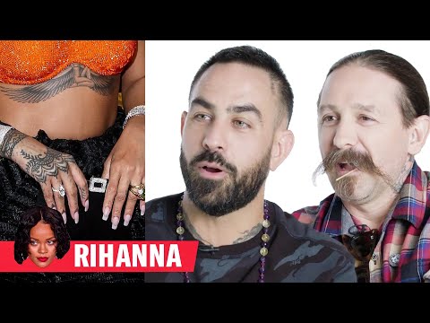 Tattoo Artists Critique Rihanna, Justin Bieber, and More Celebrity Tattoos | GQ
