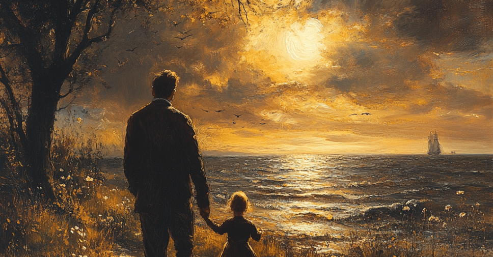 happy father
