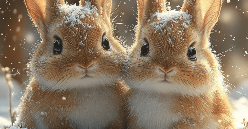 snow bunnies