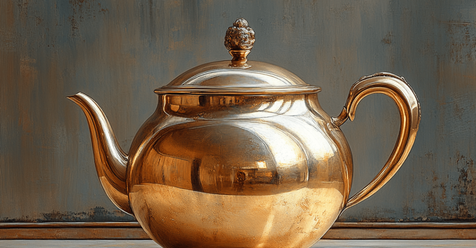 the brass teapot
