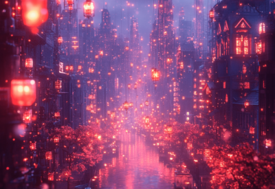 all of the lights