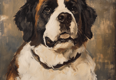 st bernard dog