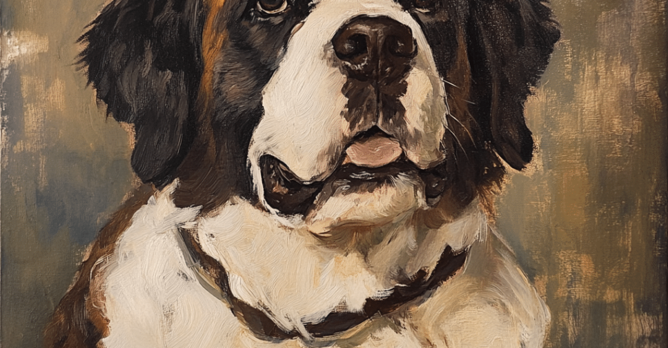 st bernard dog