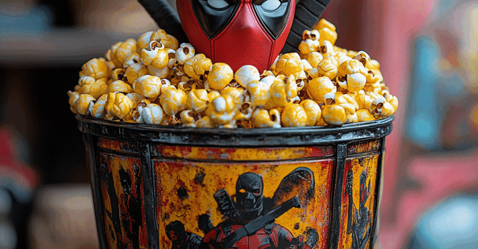 deadpool 3 popcorn bucket
