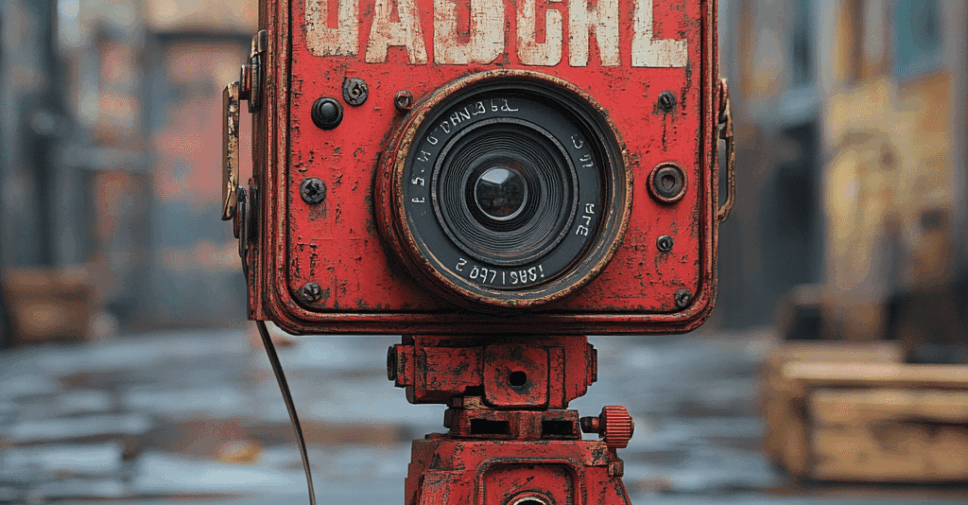 red camera