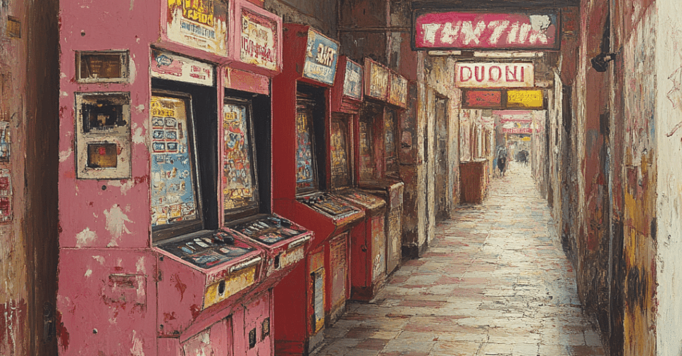 the arcade