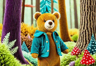 corduroy bear