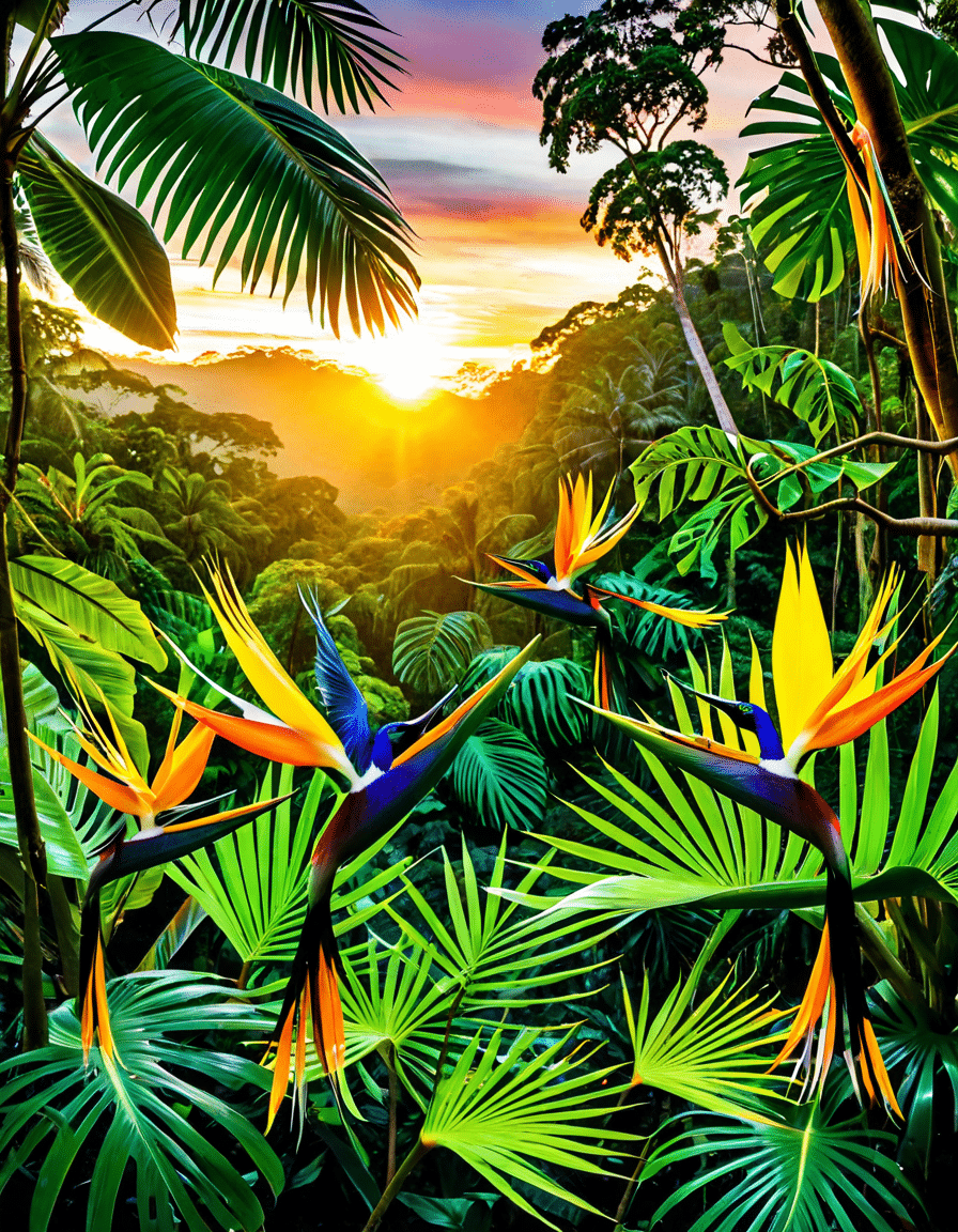 birds of paradise