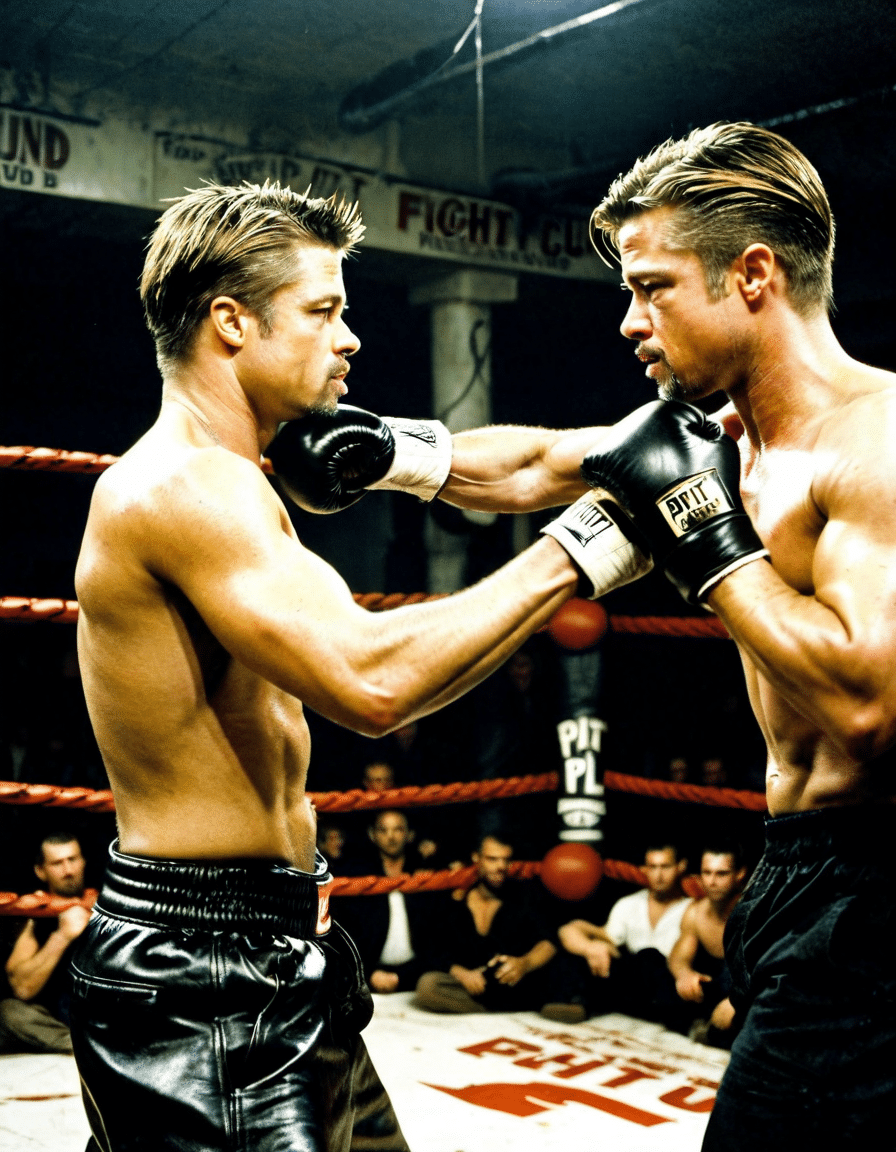 brad pitt fight club