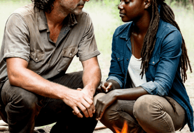 cast of the walking dead the ones who live