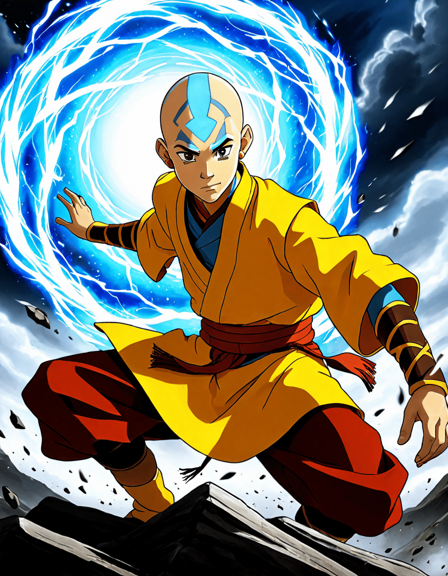 how did aang die