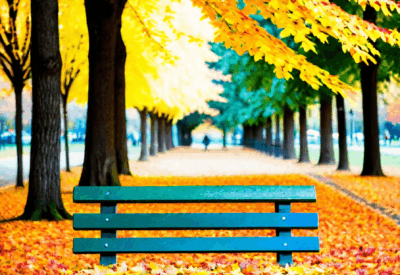 park bench