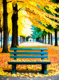 park bench