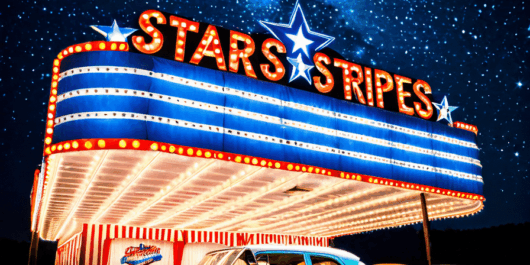 stars and stripes drive in