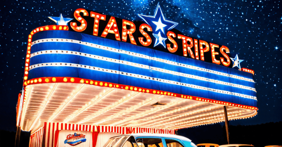 stars and stripes drive in