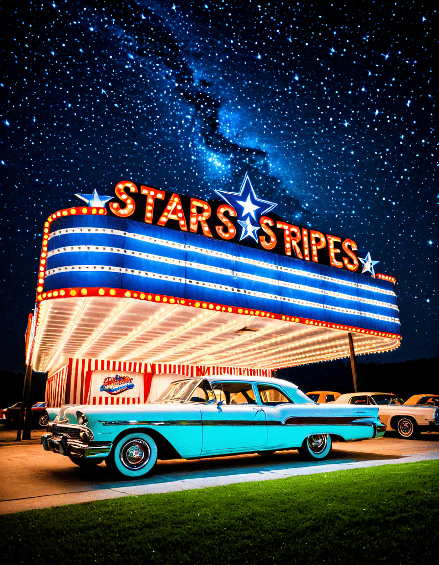 stars and stripes drive in