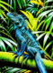 blue iguana