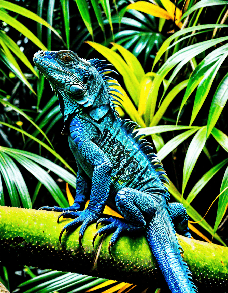 blue iguana
