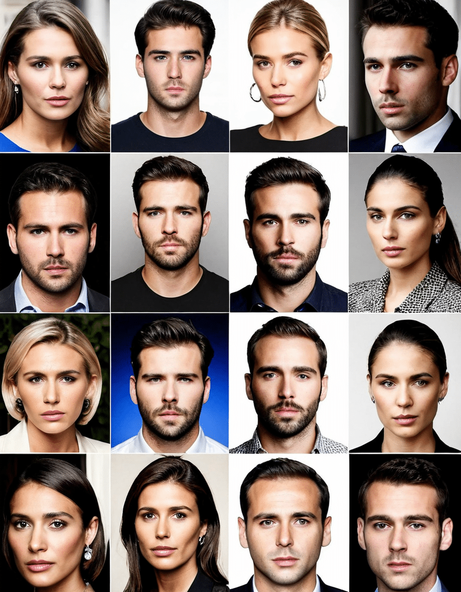fake profile cast