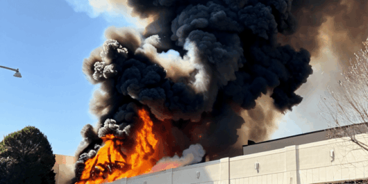 palisades high school on fire