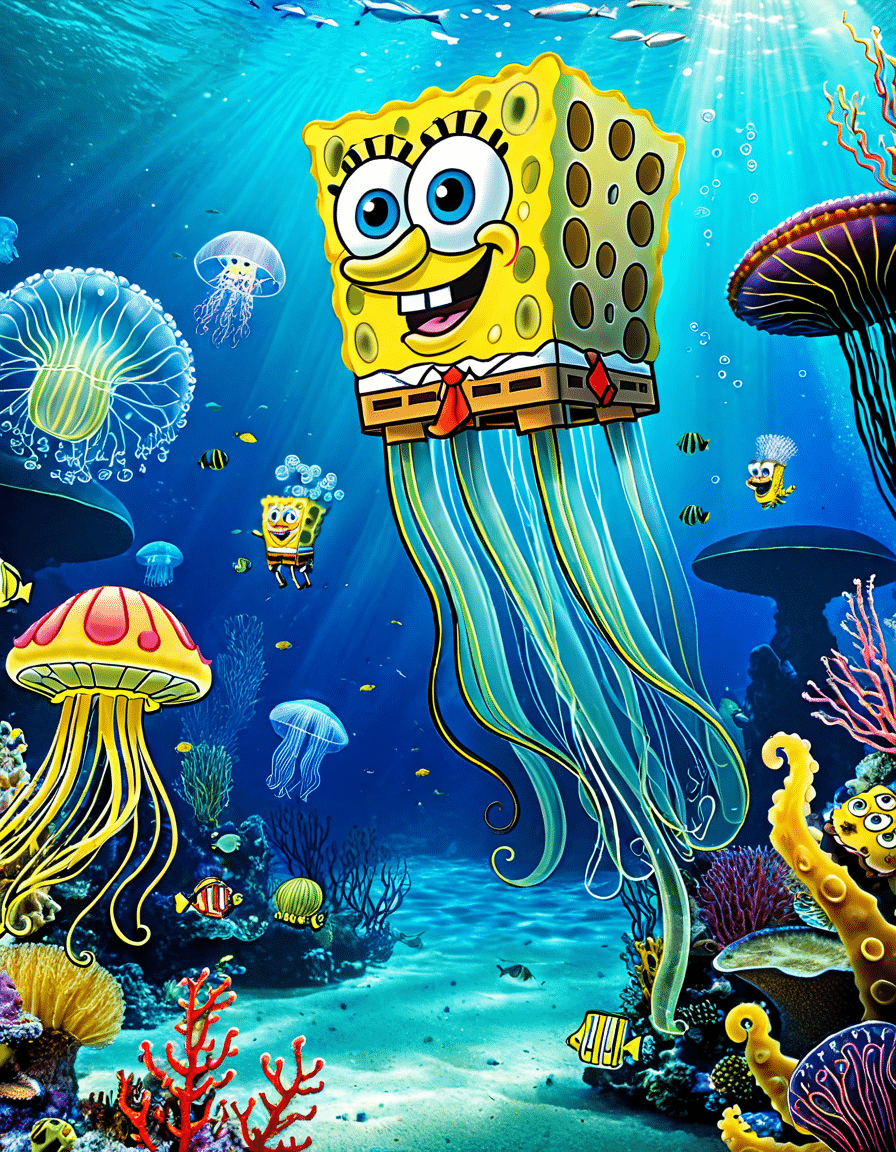 spongebob jellyfish